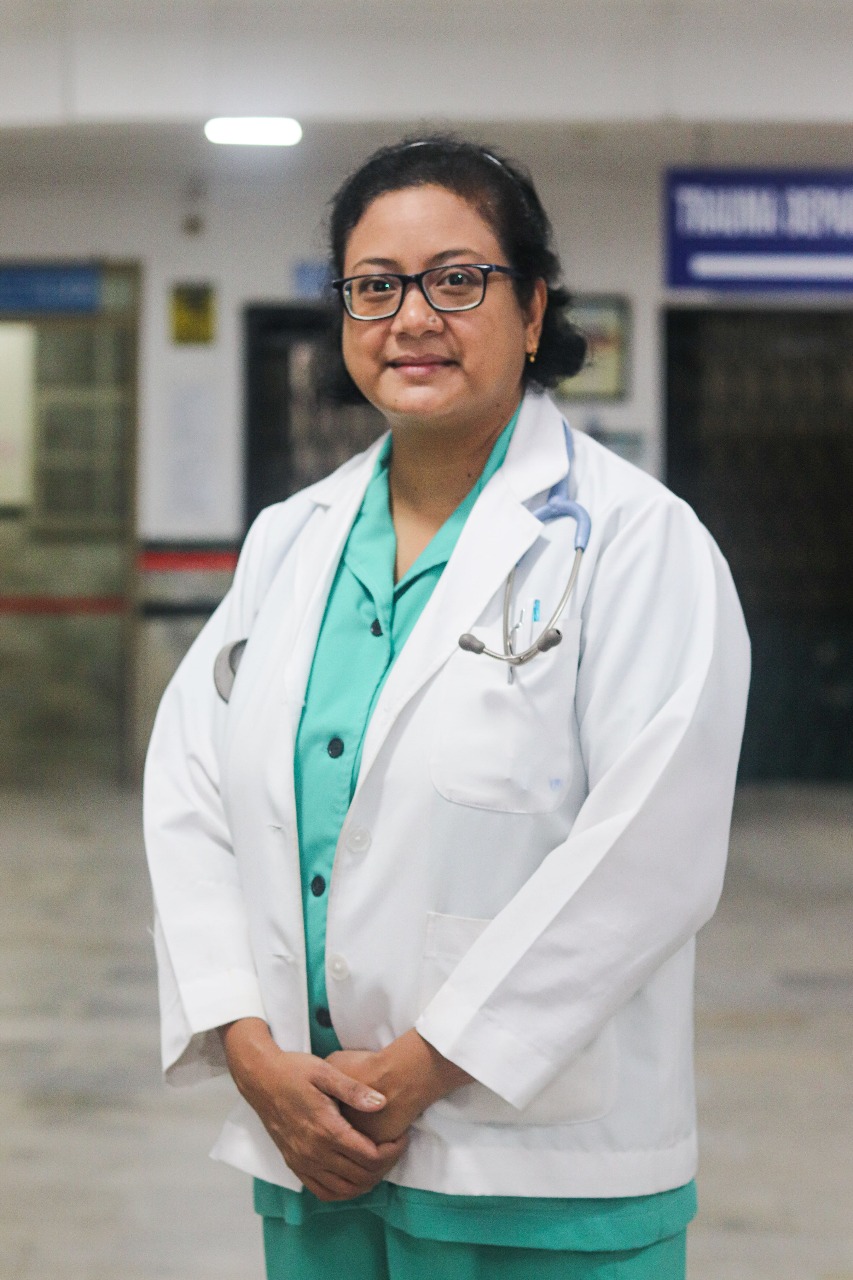 Dr. Gwendalin Nongbet. MBBS